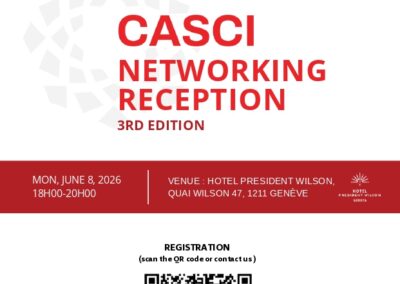 CASCI Networking Reception