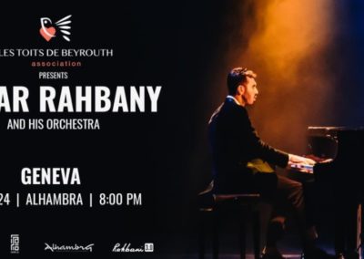 Celebrating Lebanese Heritage Through Music: Omar Rahbany Live Concert in Geneva, March 9th, 2024
